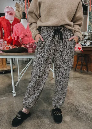 Lucky Leopard Joggers