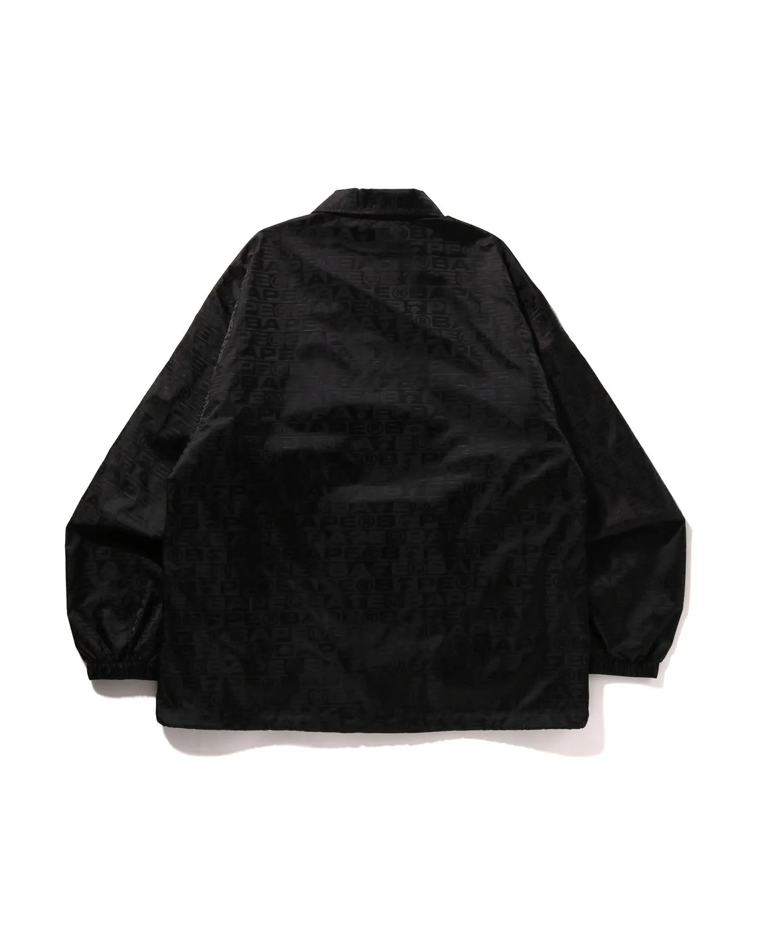Lux Sport Pattern Jacquard Nylon Coach Jacket