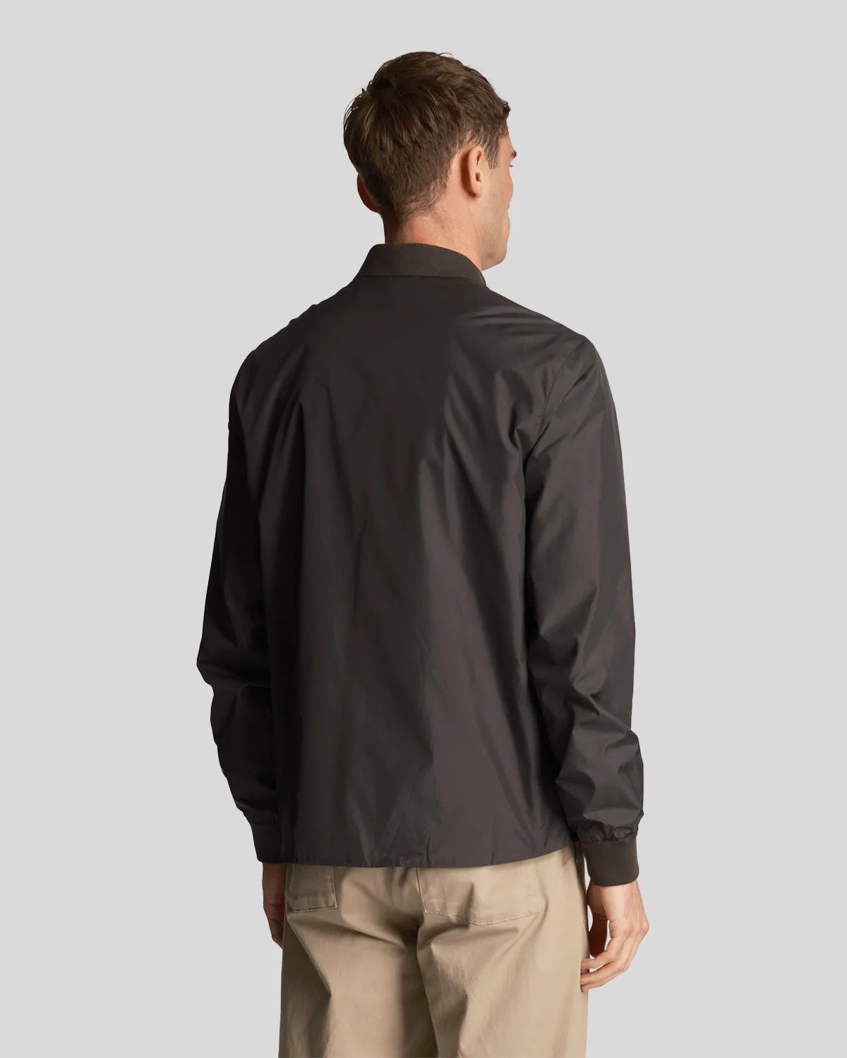 Lyle And Scott JK2006V Bomber Jacket Gunmetal