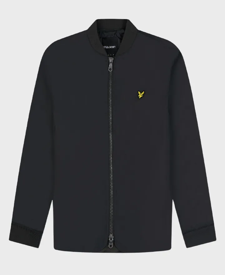 Lyle And Scott JK2006V Bomber Jacket Gunmetal