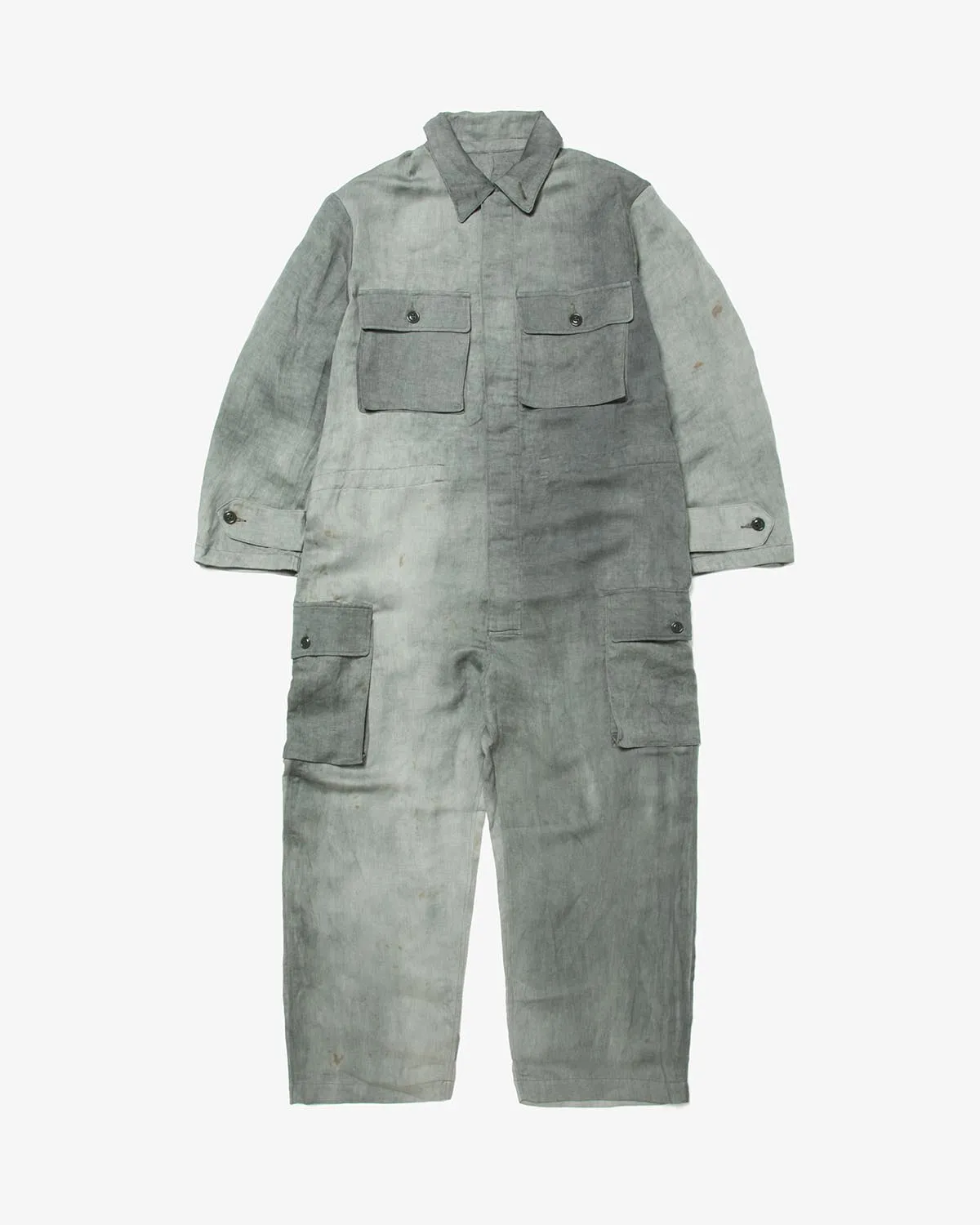 LYRIA DIRTY PRINT LINEN COTTON JUMPSUIT