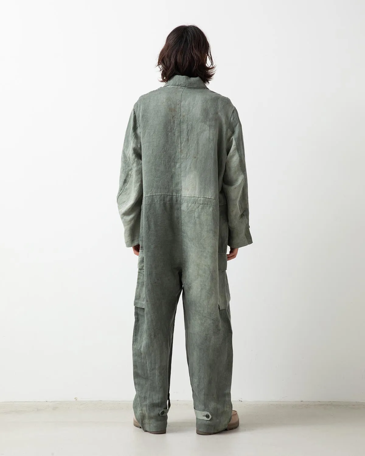 LYRIA DIRTY PRINT LINEN COTTON JUMPSUIT