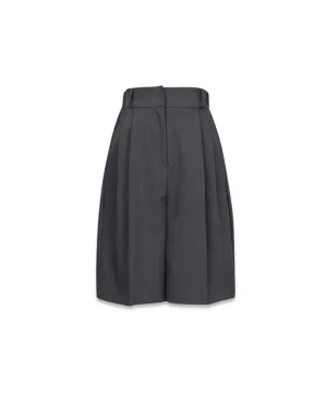 MACKY Golf: Basic Bermuda Pants - Charcoal
