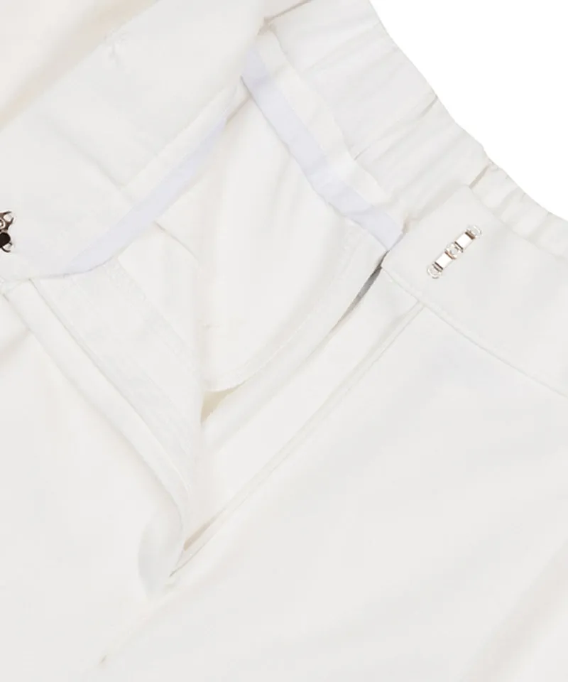 MACKY Golf: Basic Pintuck Shorts - White