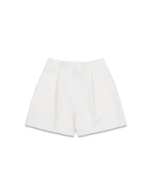 MACKY Golf: Basic Pintuck Shorts - White