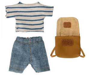 maileg clothes and bag set for big brother mouse