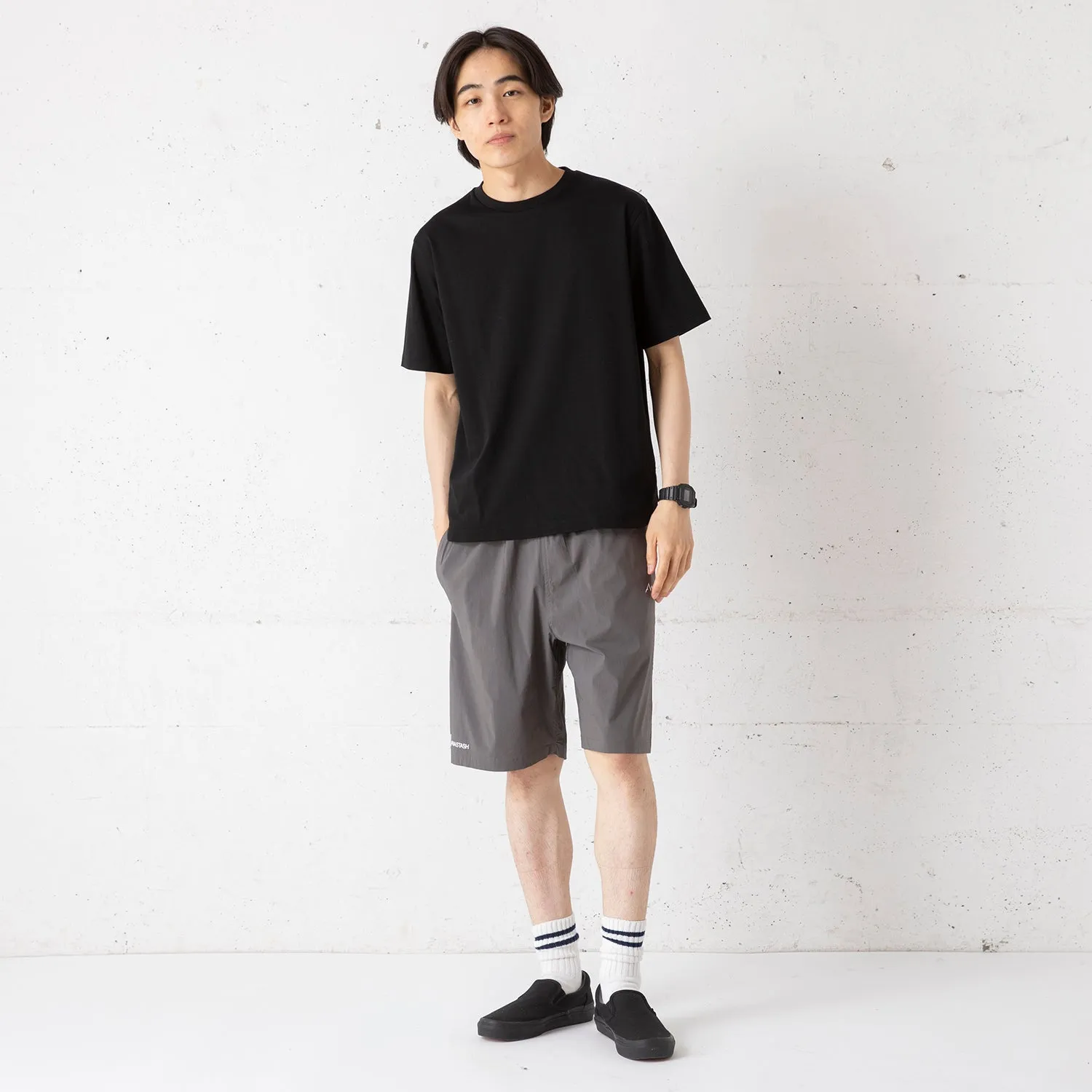 MANASTASH | マナスタッシュ　MOUNTAIN LOGO SHORTS