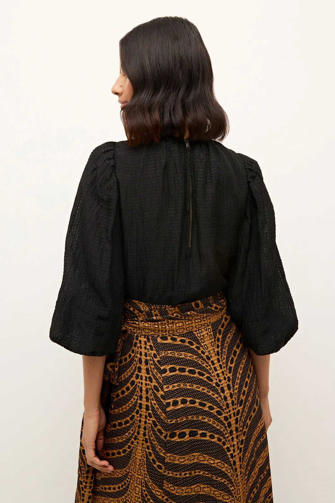 Marie Oliver Harly Top in Black