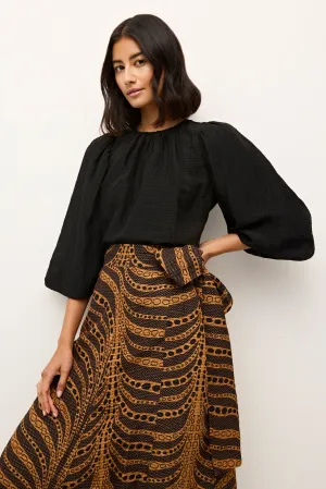 Marie Oliver Harly Top in Black