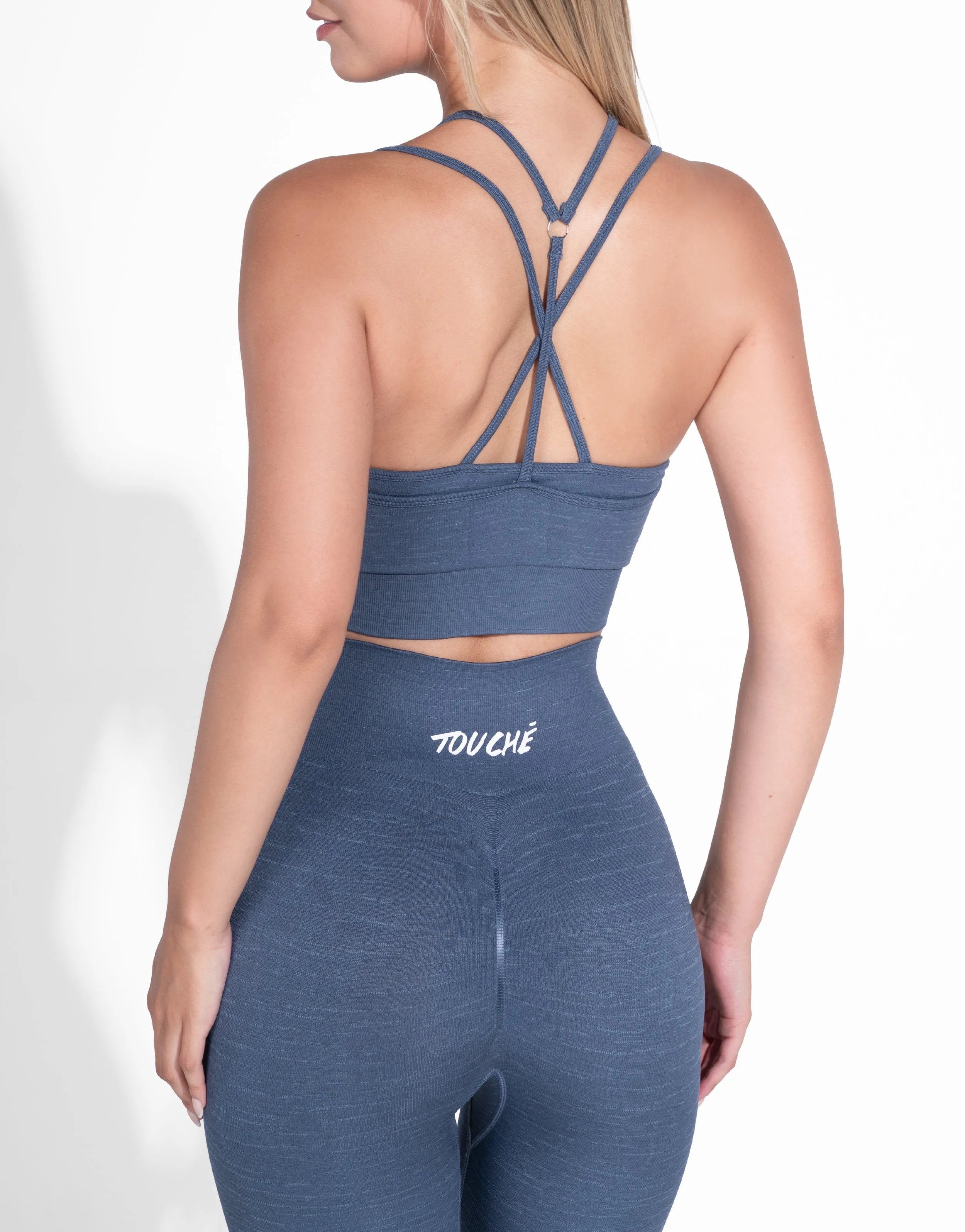MARL BLUE TOP SEAMLESS