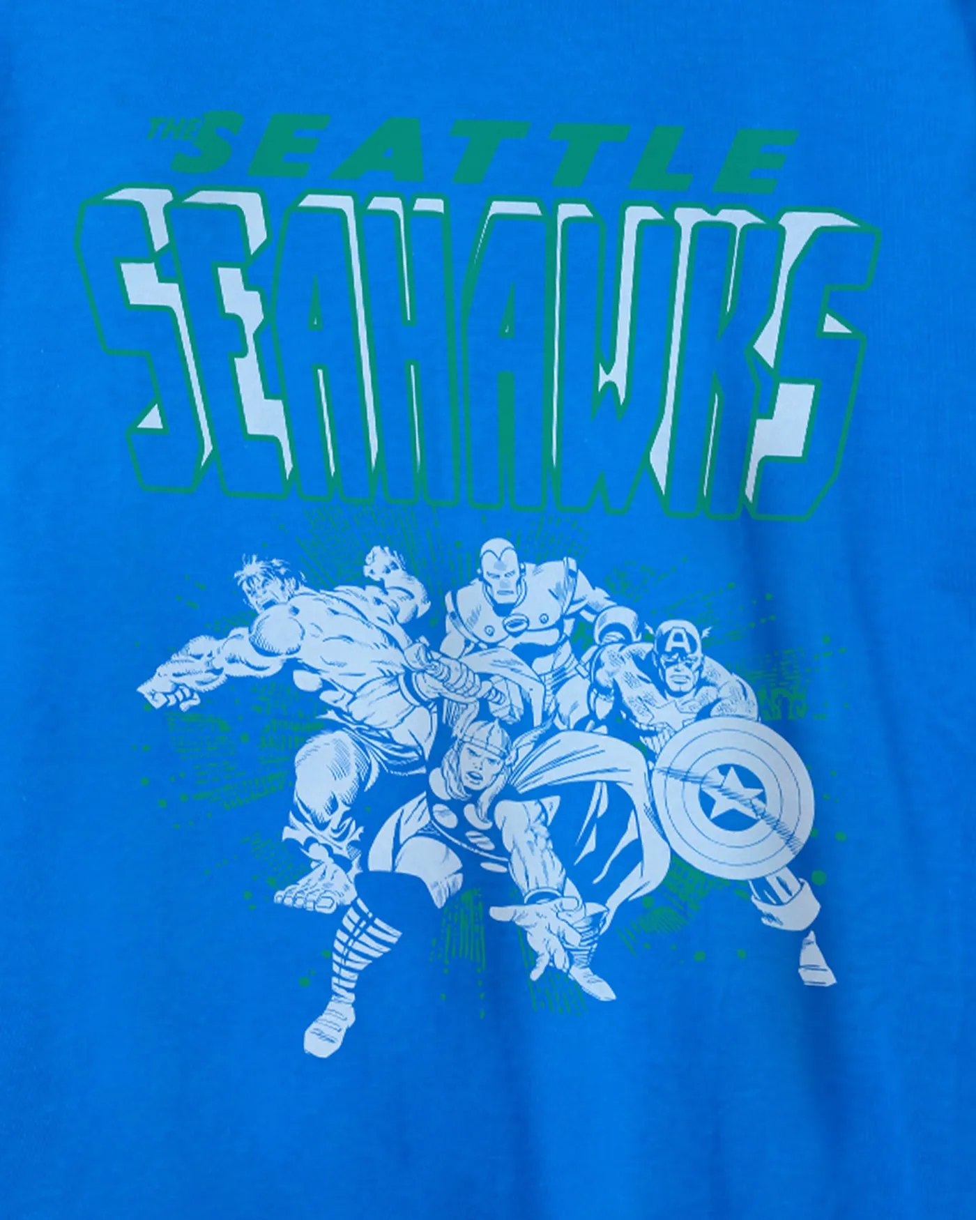 Marvel x Junk Food x NFL Avengers Team Seahawks Tee