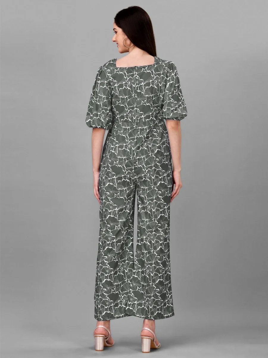 Masakali.co Jumpsuit for Women Olive Green Colour.