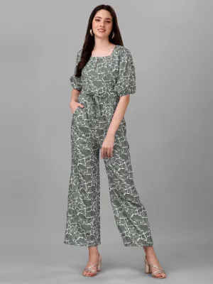 Masakali.co Jumpsuit for Women Olive Green Colour.