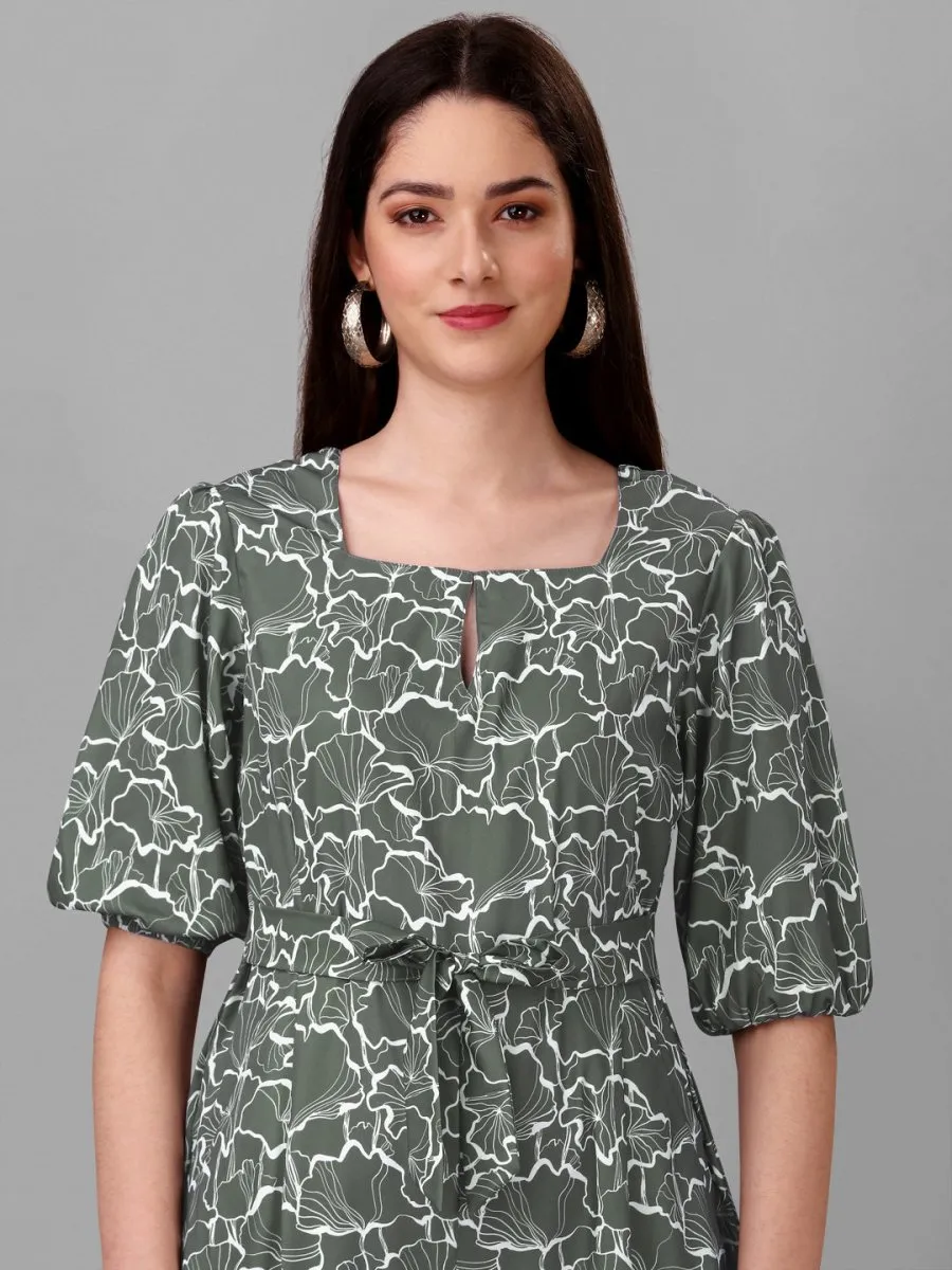 Masakali.co Jumpsuit for Women Olive Green Colour.