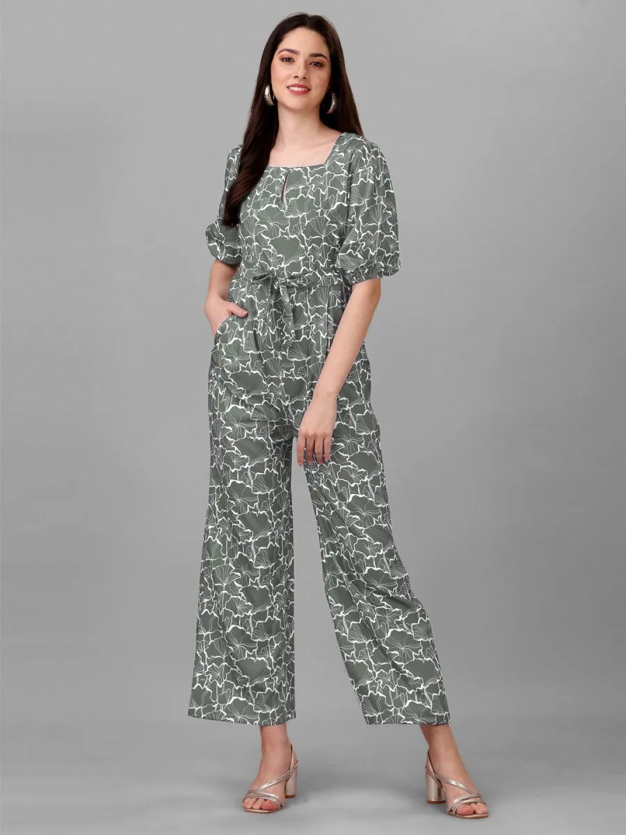 Masakali.co Jumpsuit for Women Olive Green Colour.