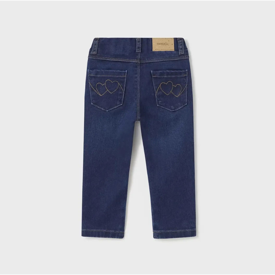 Mayoral Basic Denim Pants - Dark Wash