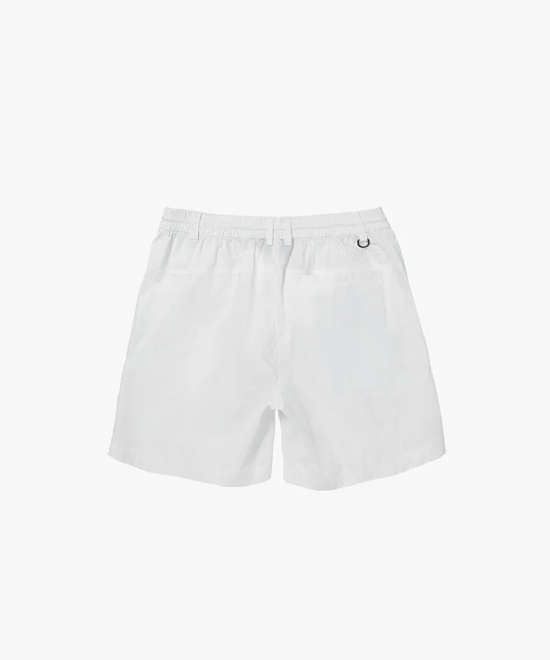 MCC Solid Basic Shorts - White