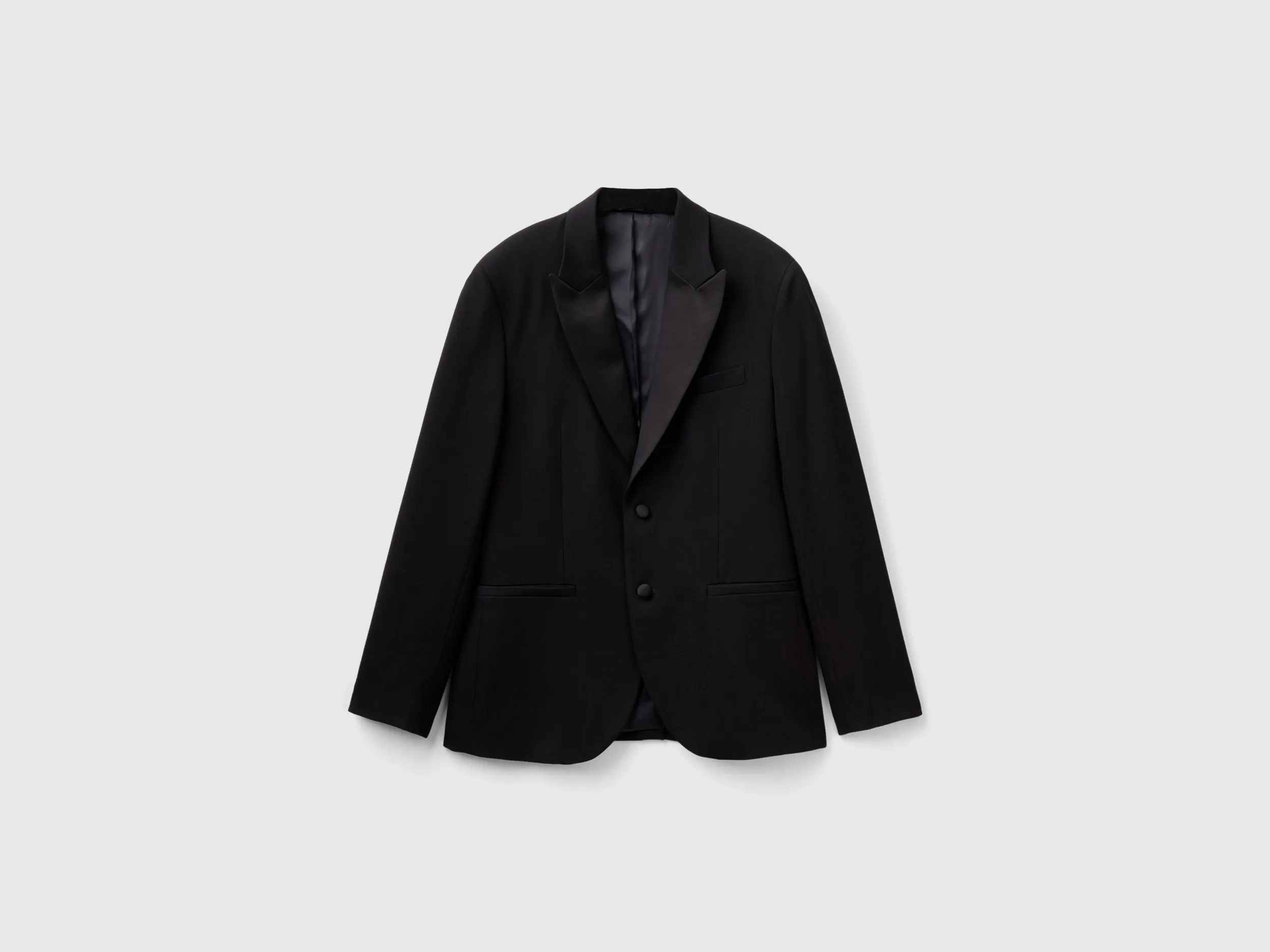Men's Regular Fit Lapel Collar Jacket