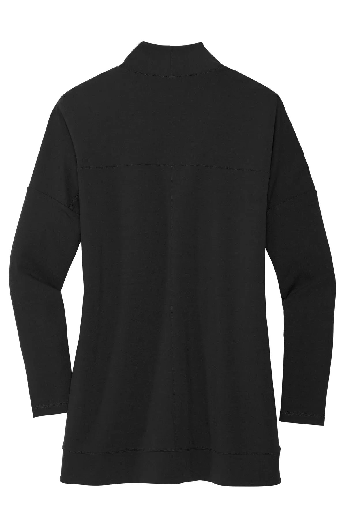 Mercer Mettle Women's Stretch Open-Front Cardigan MM3015 Deep Black