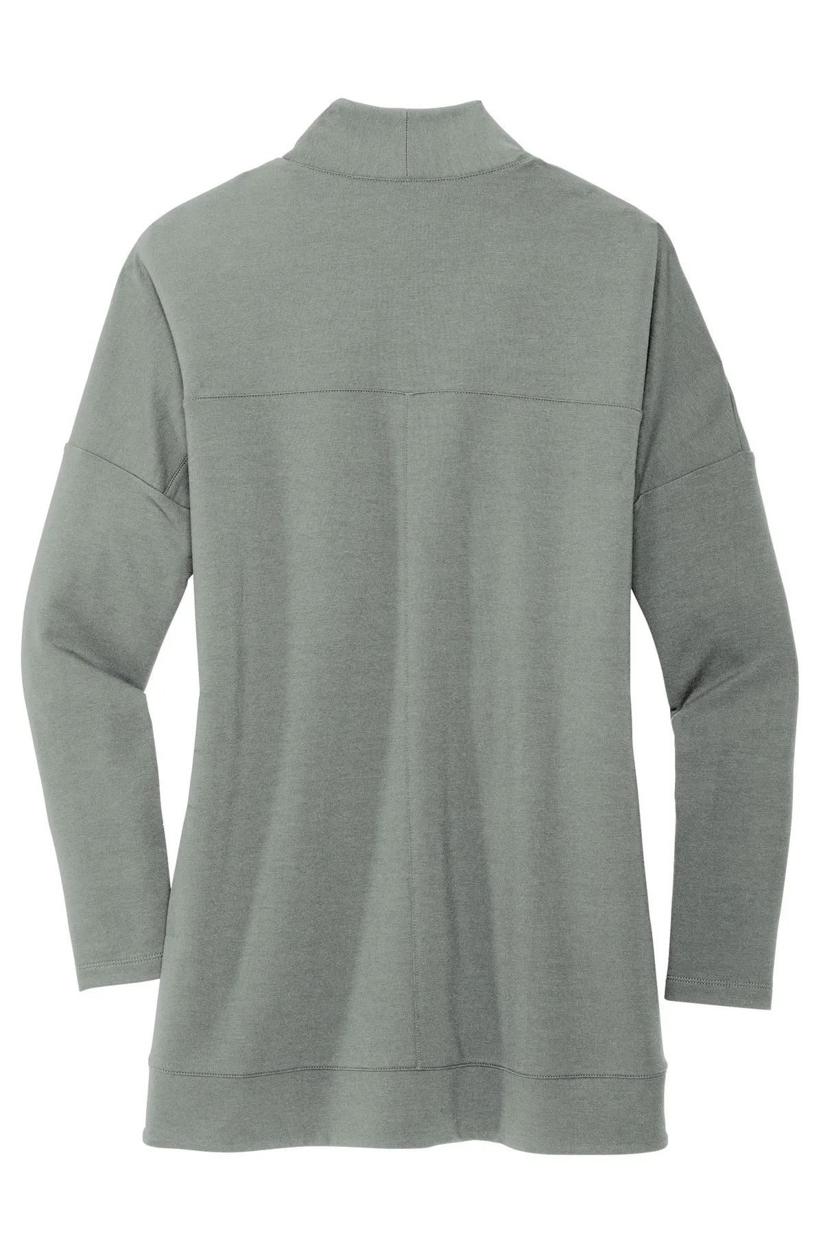 Mercer Mettle Women's Stretch Open-Front Cardigan MM3015 Gusty Grey