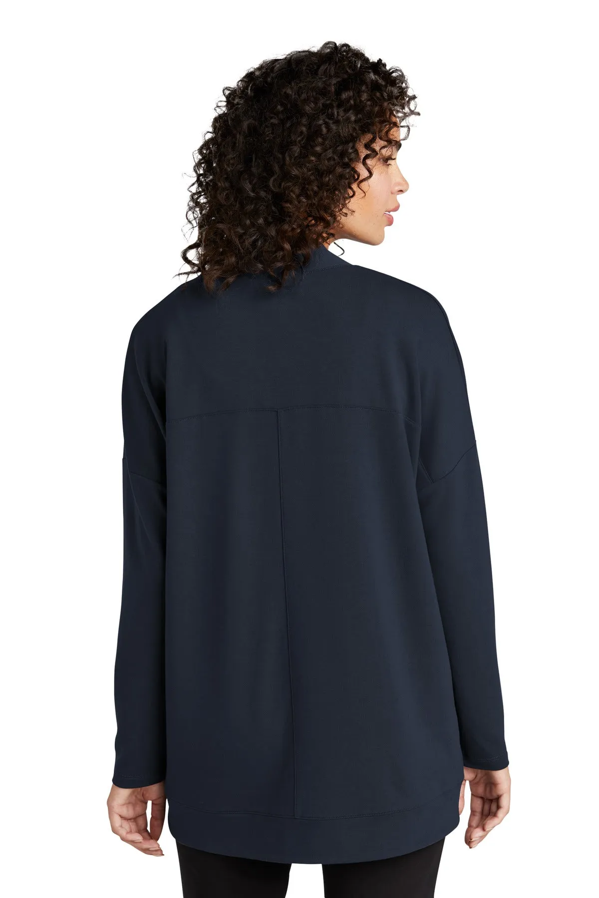 Mercer Mettle Women's Stretch Open-Front Cardigan MM3015 Night Navy