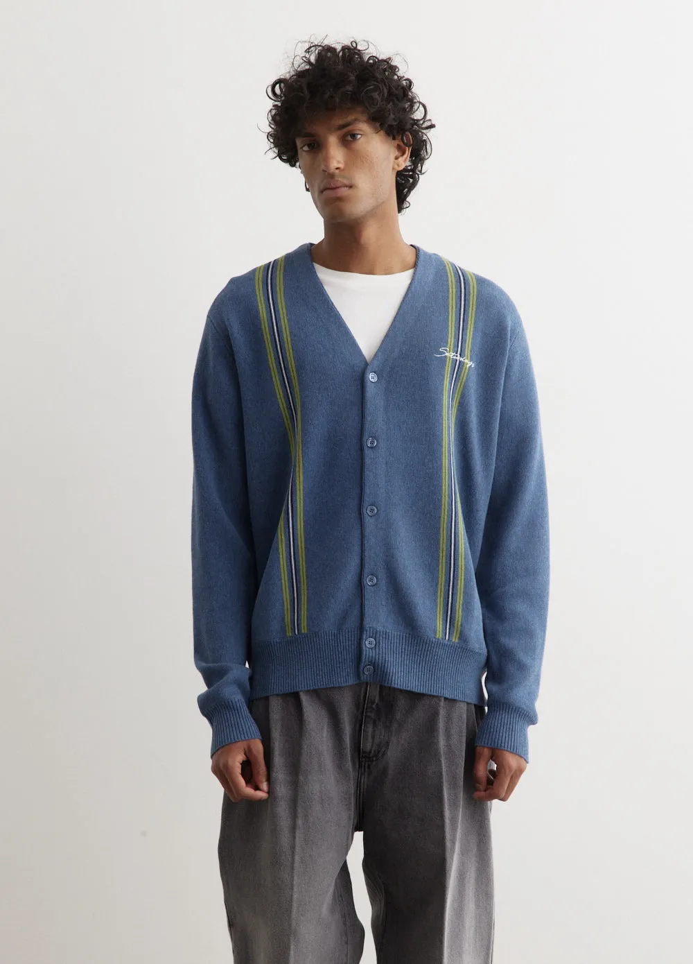 Michael High Gauge Knit Cardigan