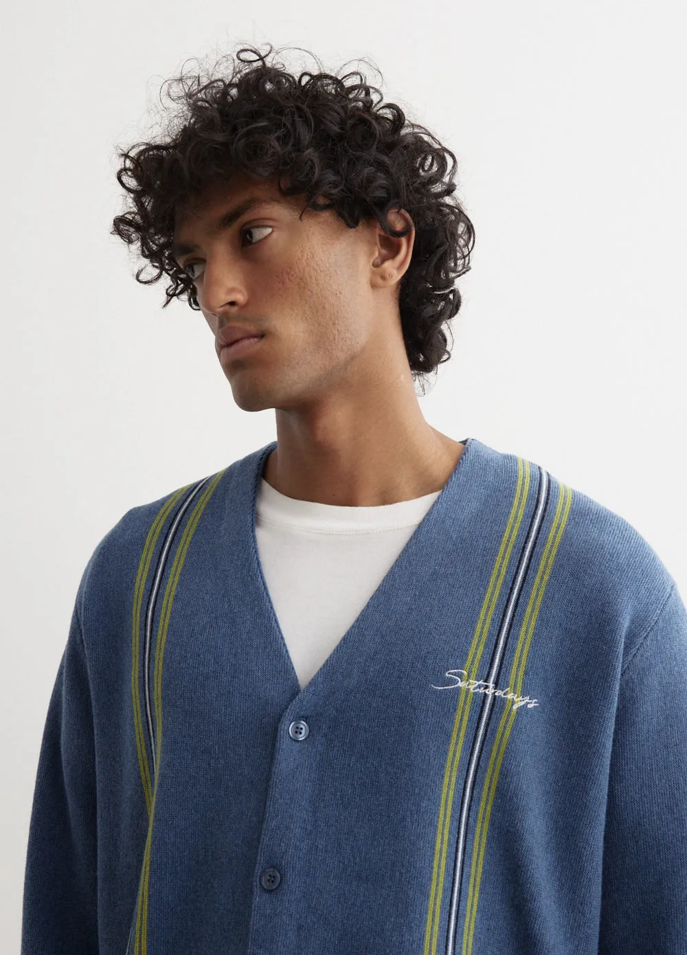 Michael High Gauge Knit Cardigan
