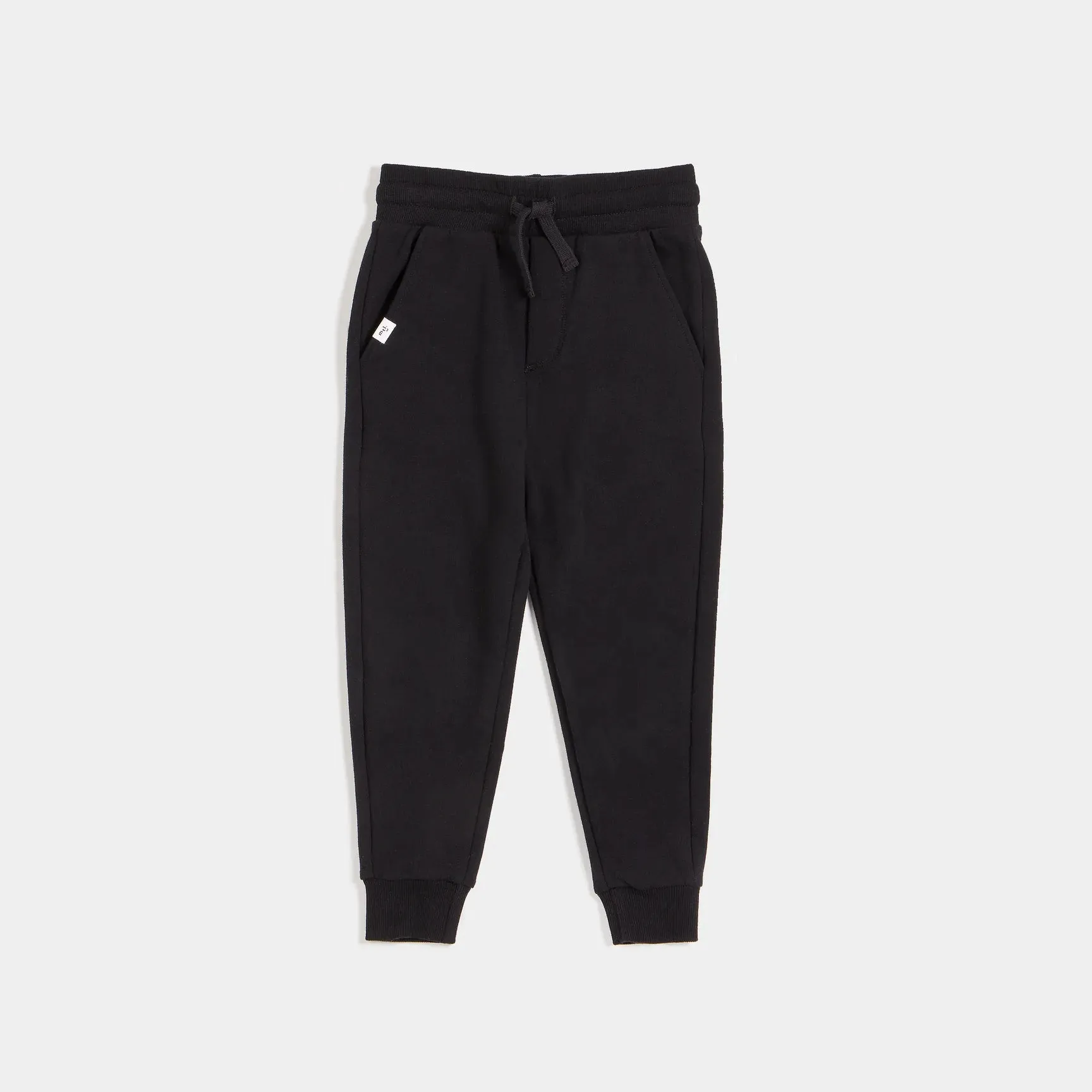 Miles Basics Joggers - Pure Black