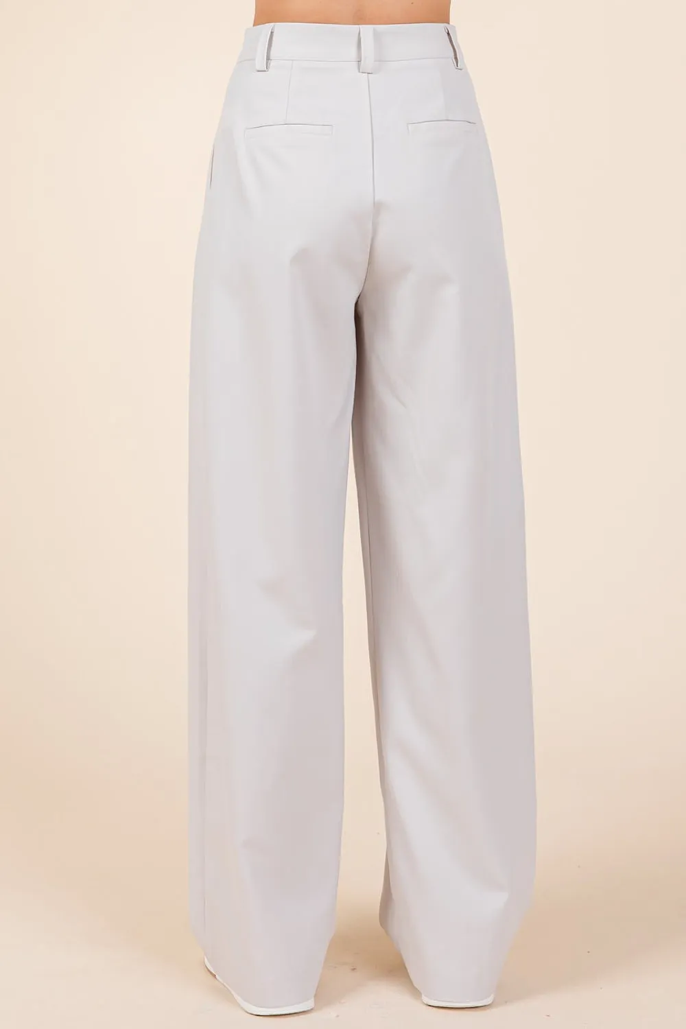Mittoshop Pintuck Detail High Rise Pants