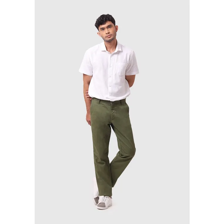 MOC Celana Panjang Pria Regular Fit JASPER - ARMY