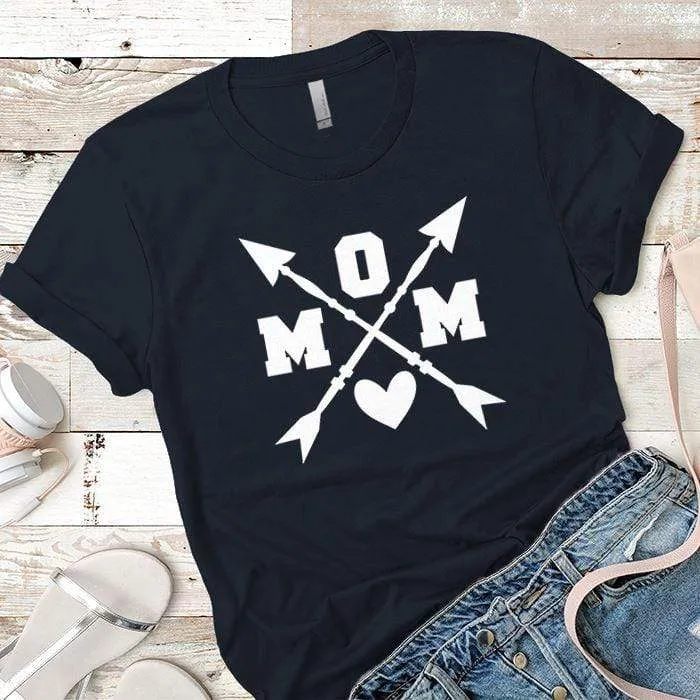 Mom Arrows Premium Tees
