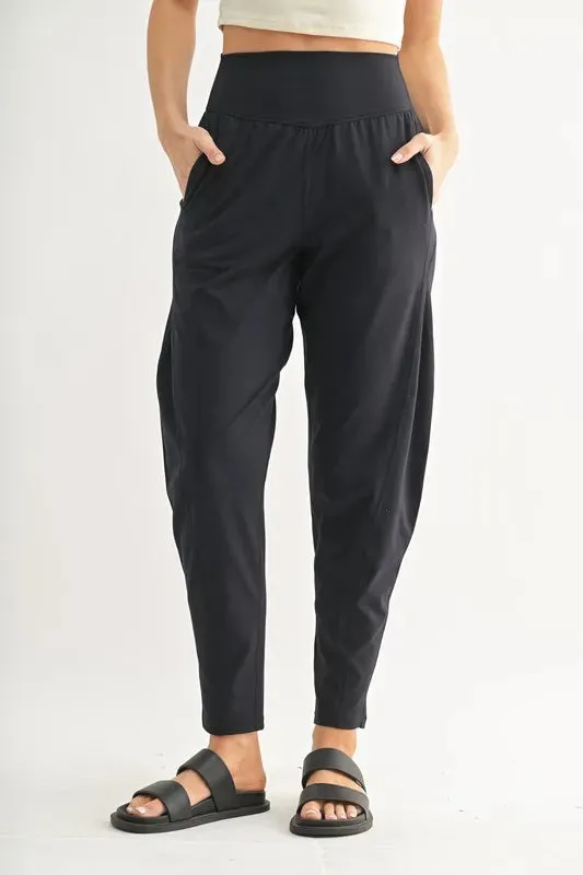 MONO B Flowbarrel High Waist Active Pants