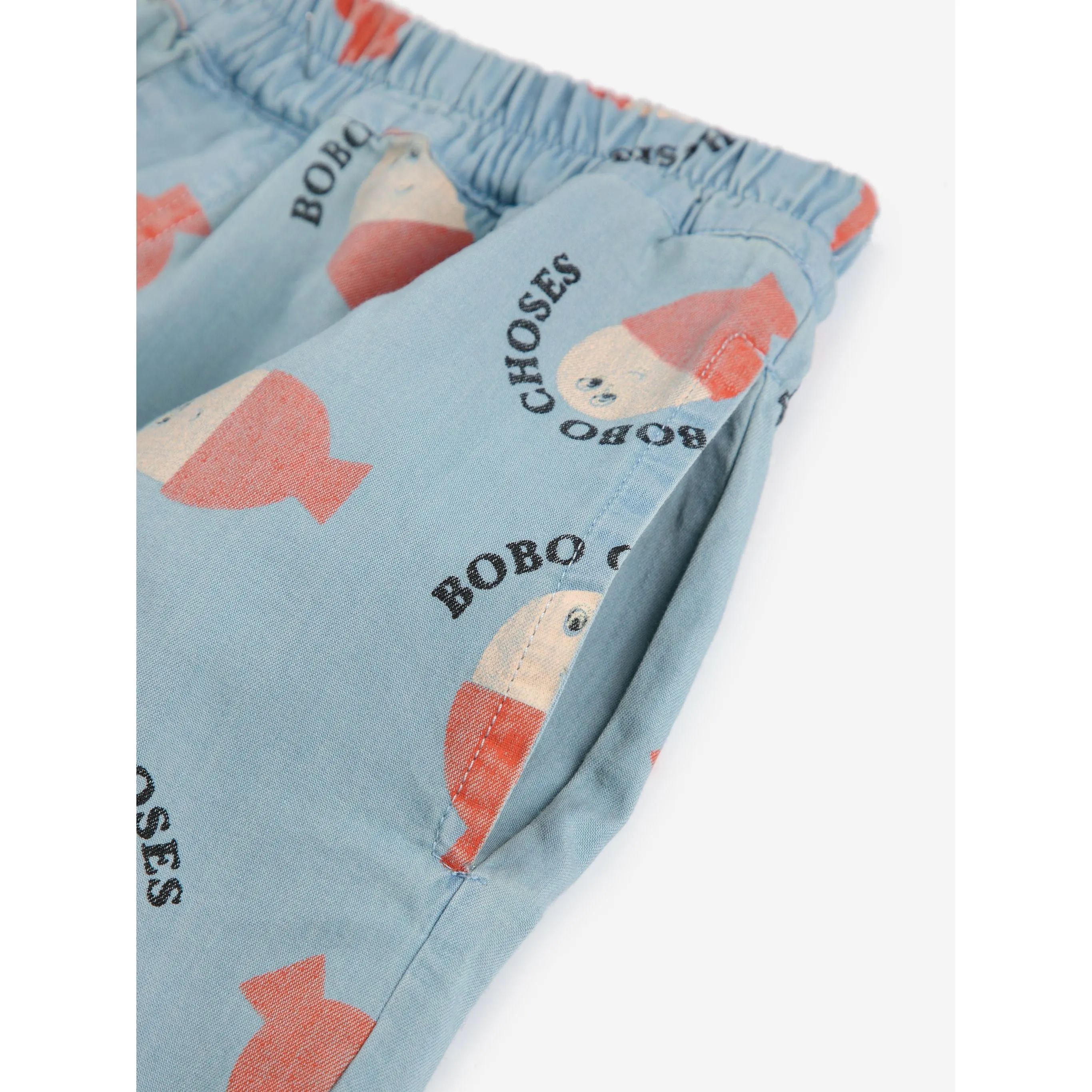 Morning Egg All Over Woven Bermuda Shorts