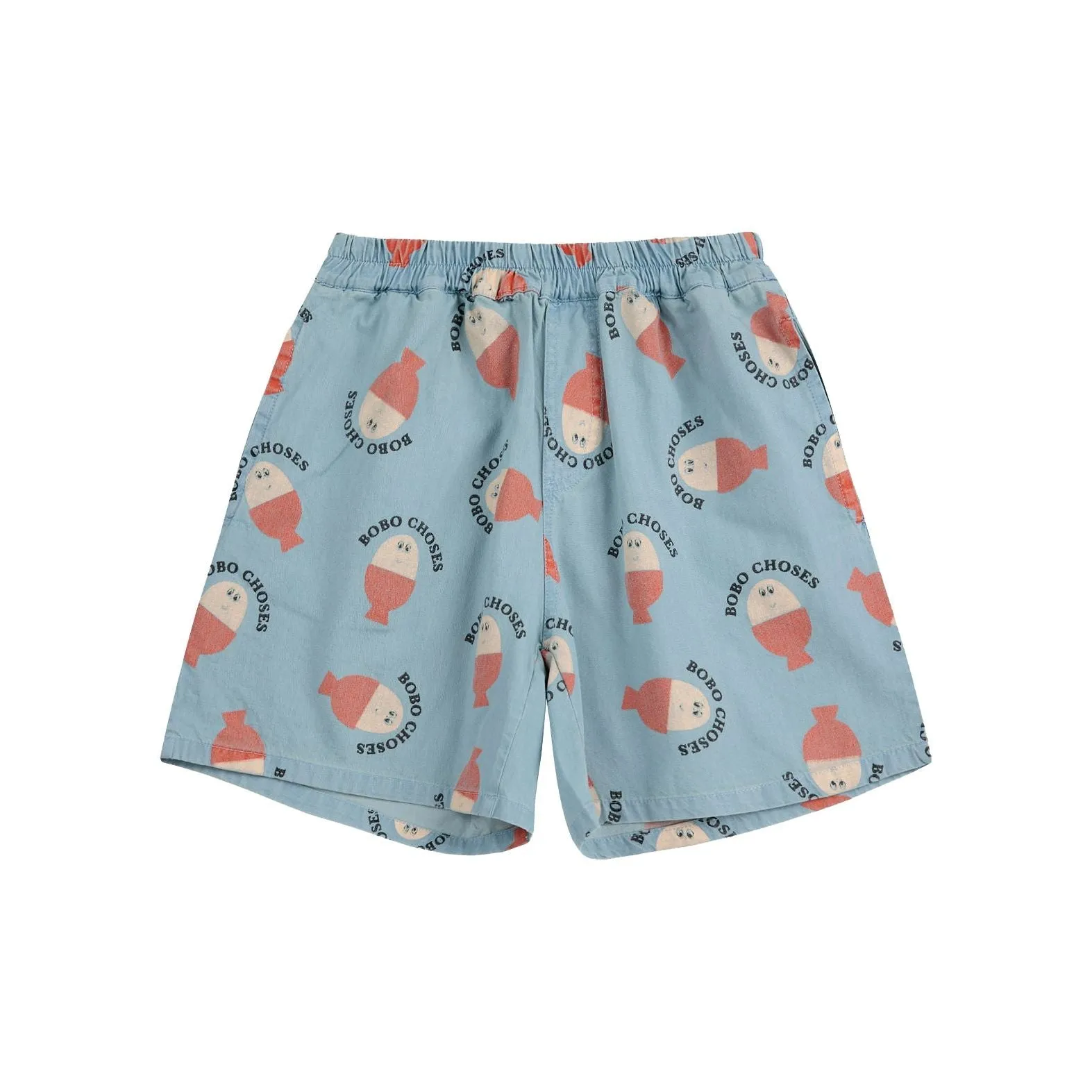 Morning Egg All Over Woven Bermuda Shorts
