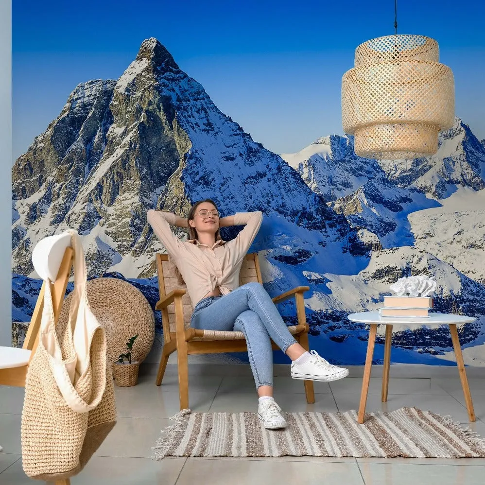 Mountain Tops Wallpaper Mural