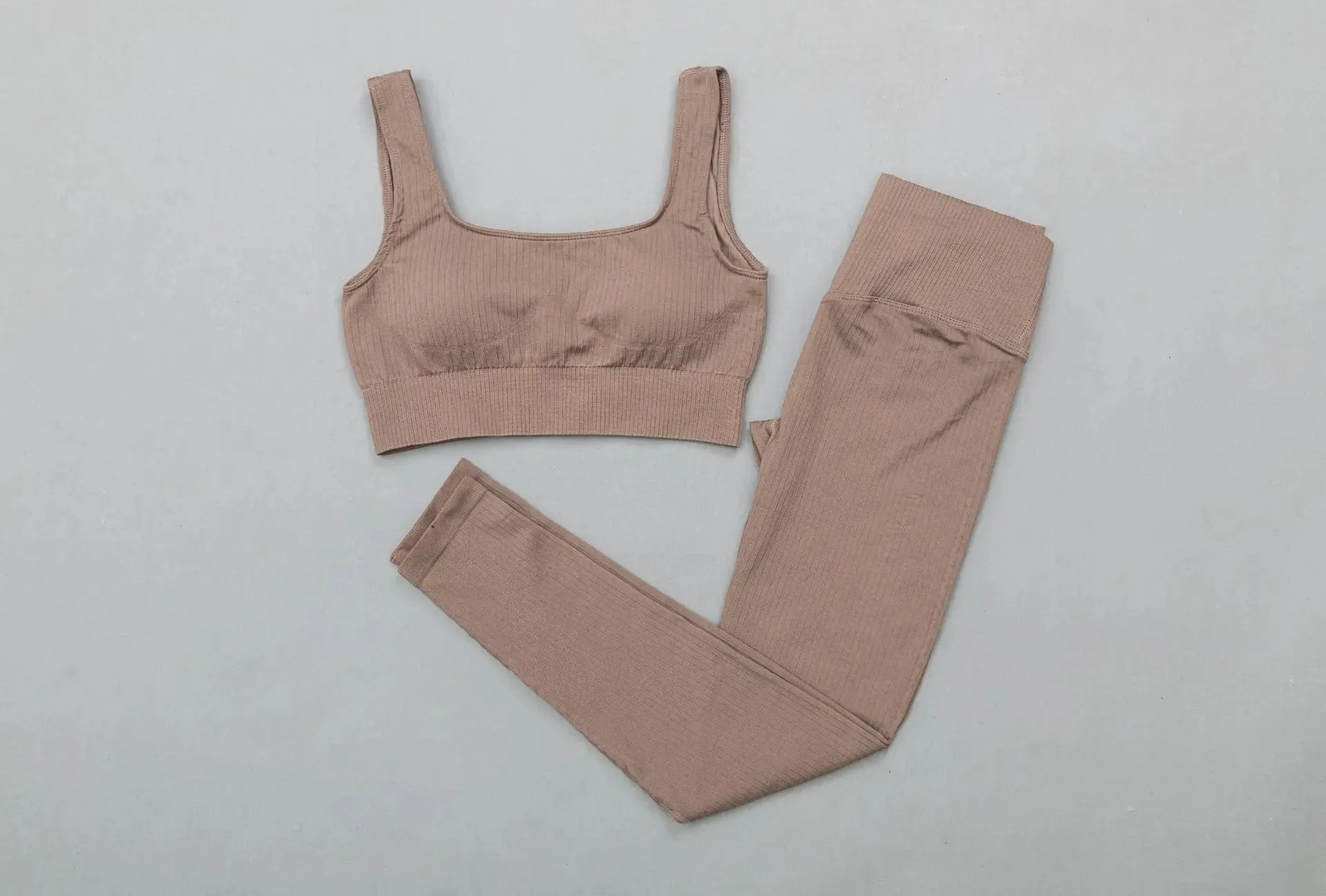 Move Like Diva Women's Seamless Sports Suits Set