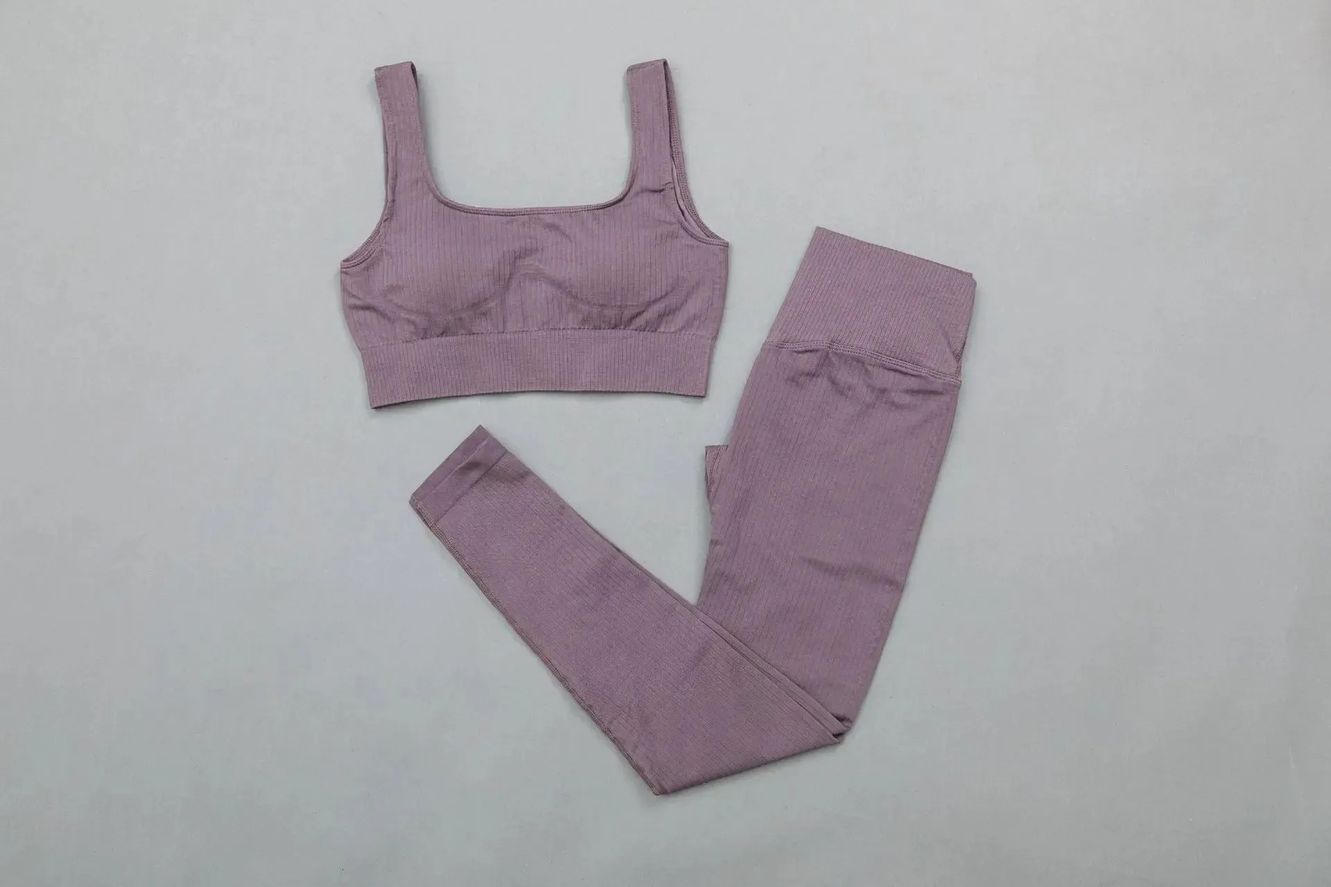 Move Like Diva Women's Seamless Sports Suits Set