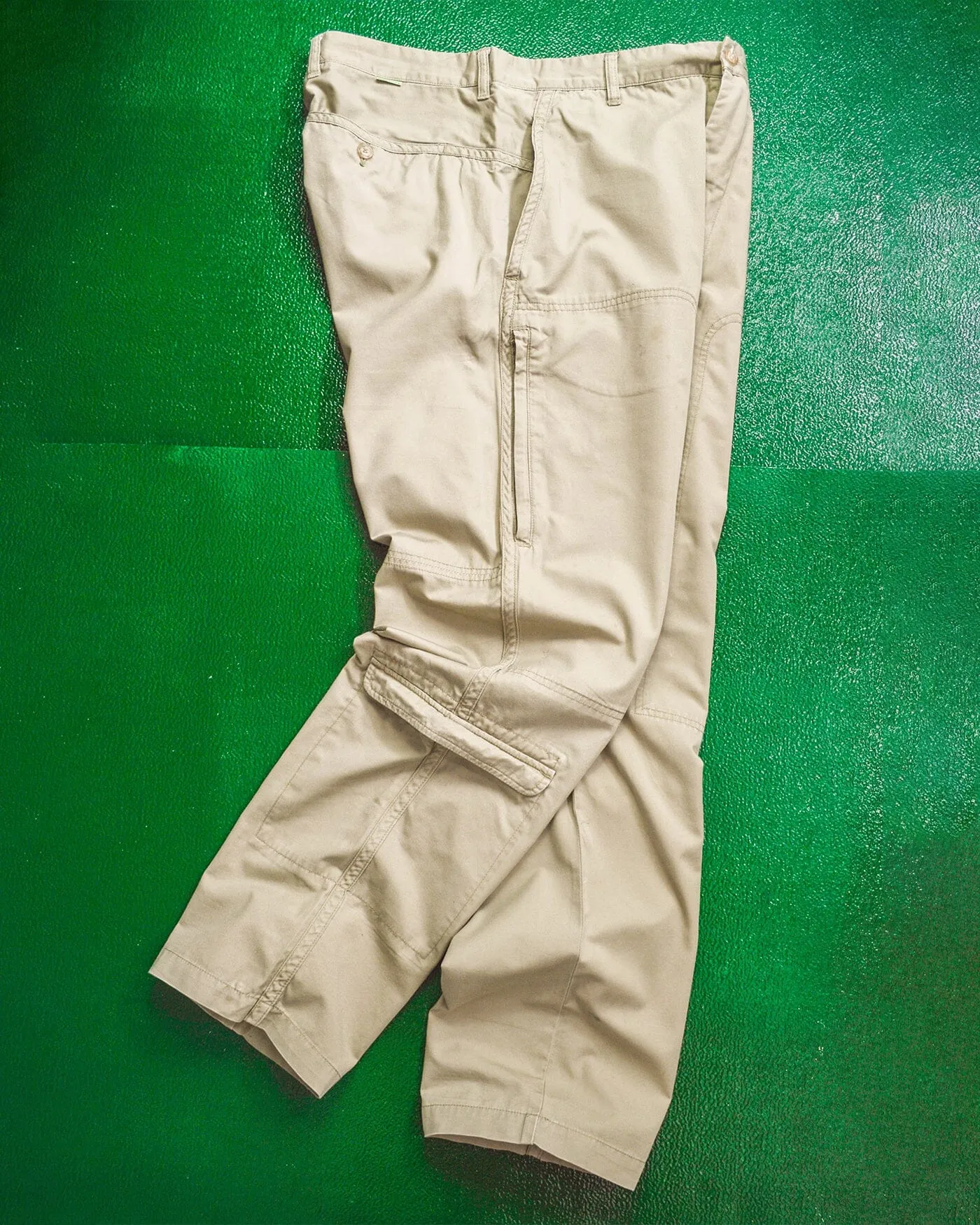 Multi-Pocket Tactical Cream Flight / Cargo Pants (~34~)