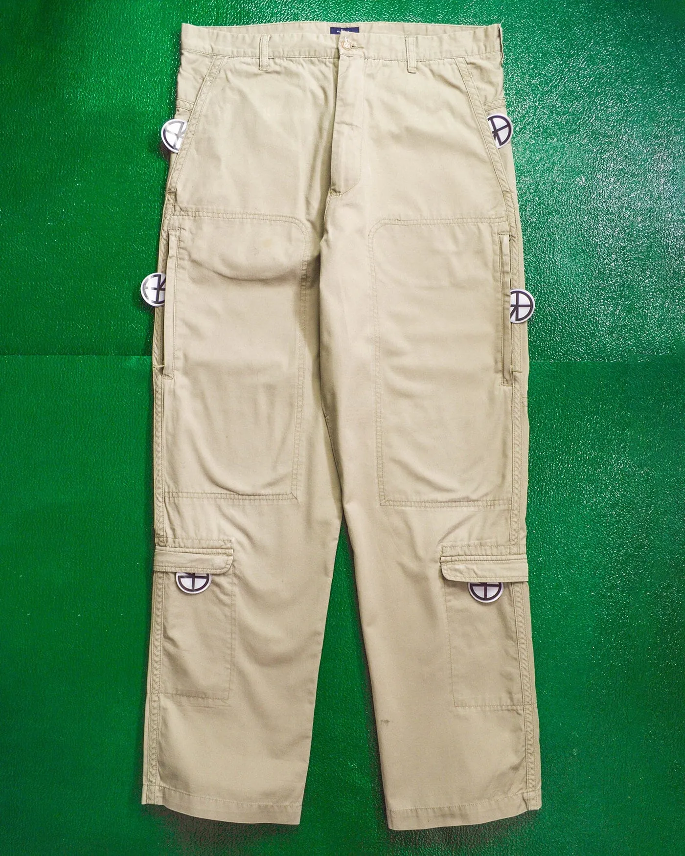 Multi-Pocket Tactical Cream Flight / Cargo Pants (~34~)