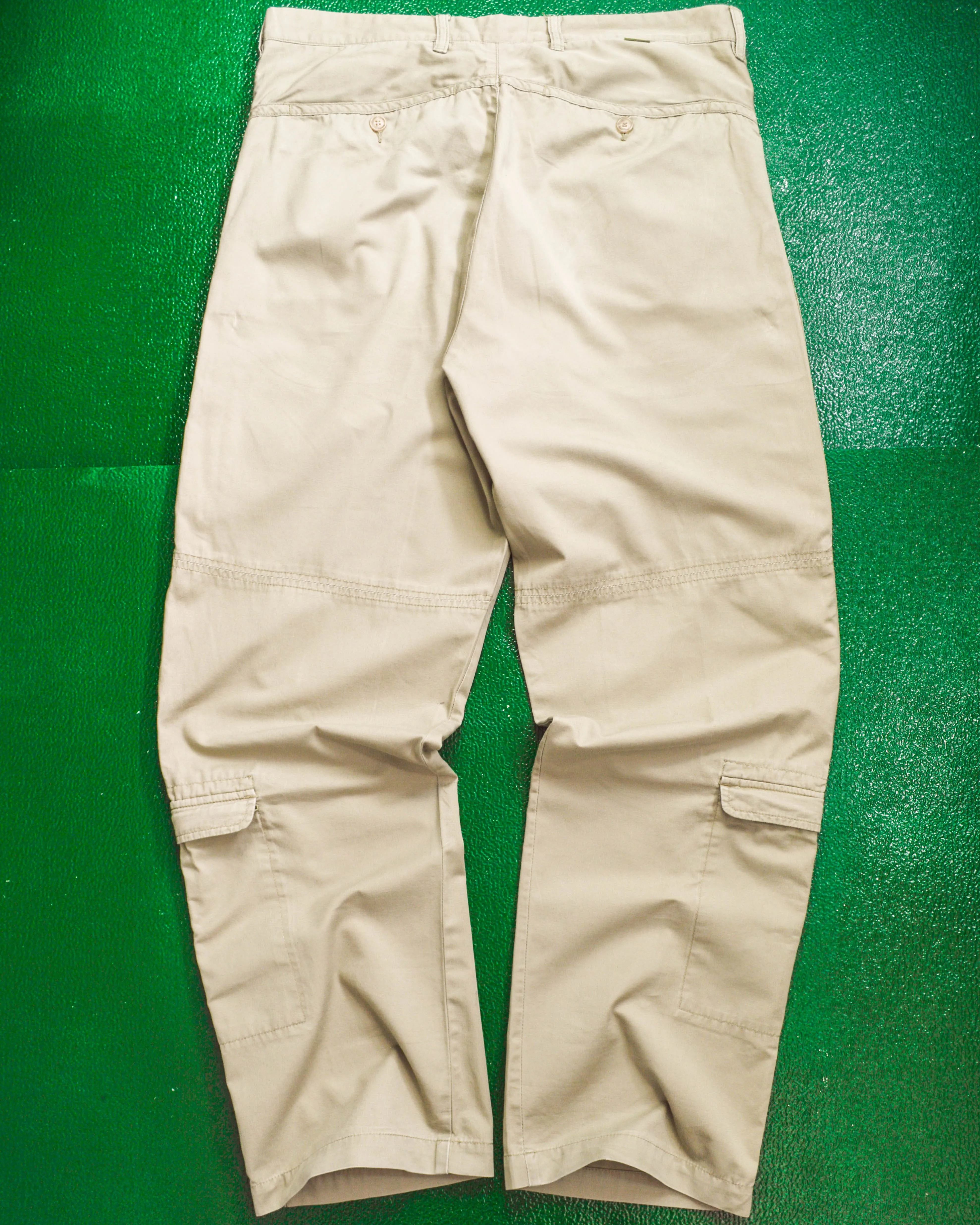 Multi-Pocket Tactical Cream Flight / Cargo Pants (~34~)