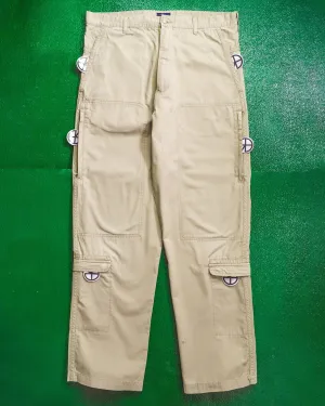 Multi-Pocket Tactical Cream Flight / Cargo Pants (~34~)