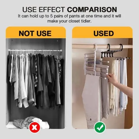 Multipurpose Hanger Organizer | 📢 BUY 1 GET 1 FREE   60% OFF 🏷️