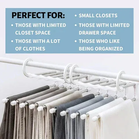 Multipurpose Hanger Organizer | 📢 BUY 1 GET 1 FREE   60% OFF 🏷️