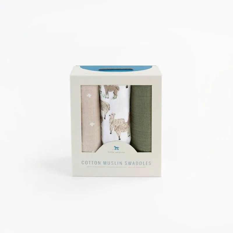 Muslin Swaddle - 3 Pack