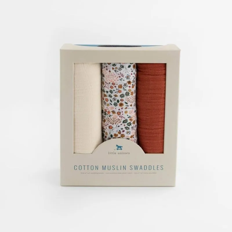 Muslin Swaddle - 3 Pack