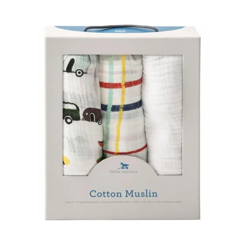 Muslin Swaddle - 3 Pack