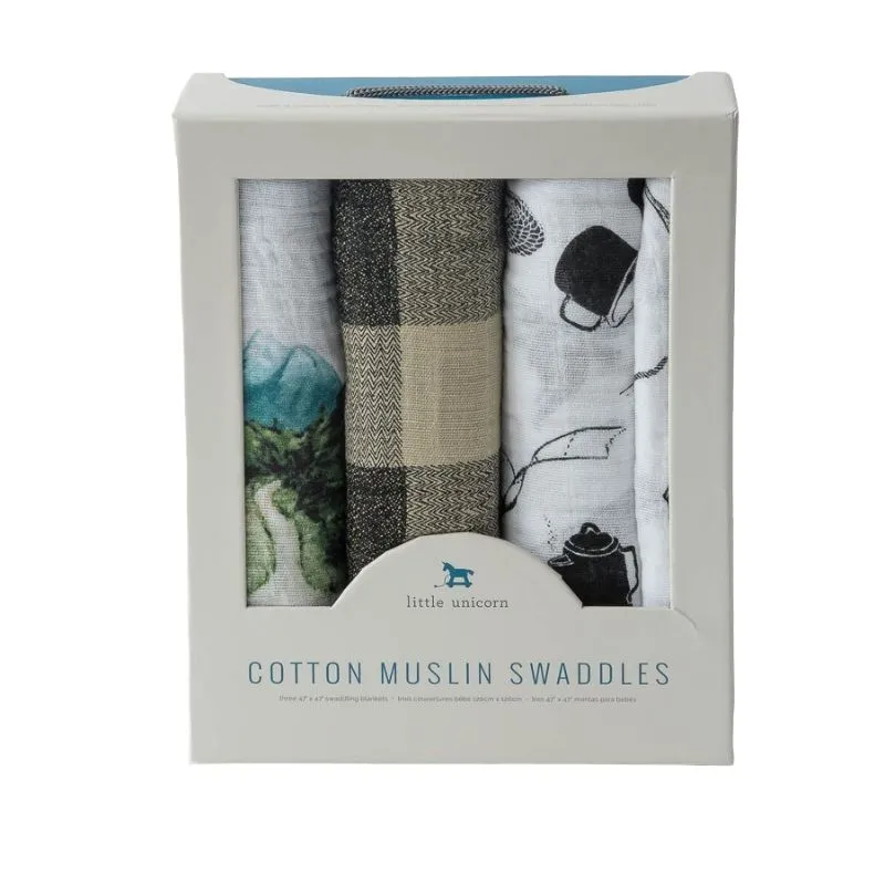 Muslin Swaddle - 3 Pack