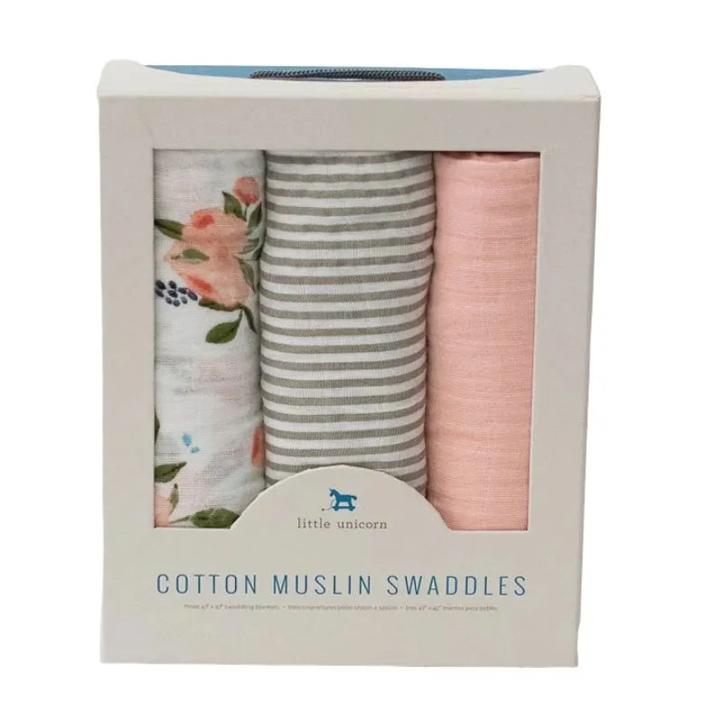Muslin Swaddle - 3 Pack