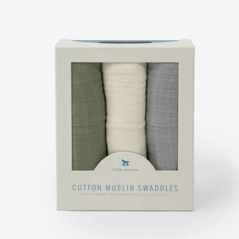 Muslin Swaddle - 3 Pack