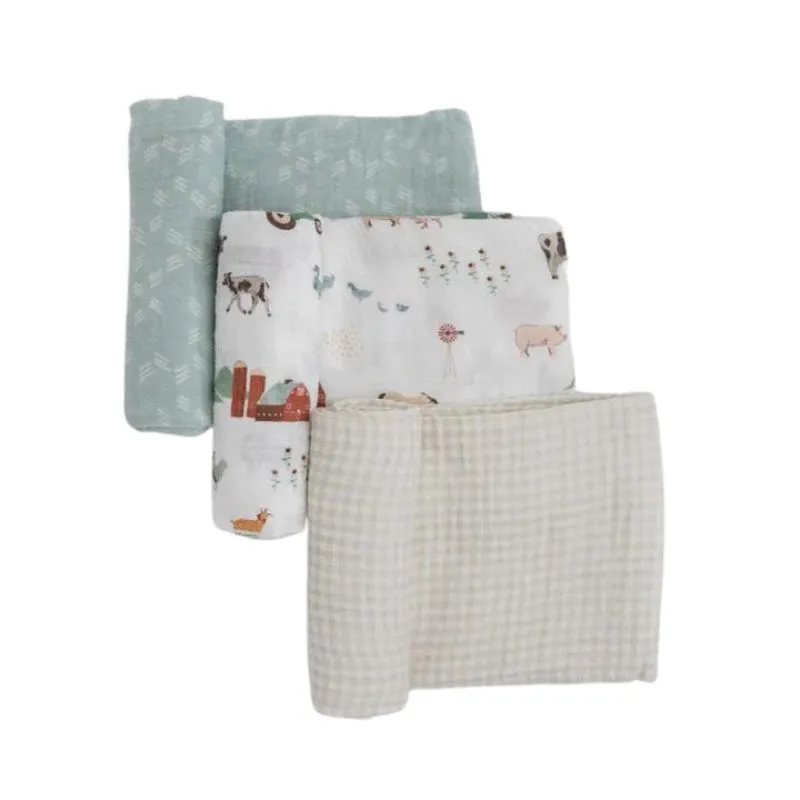 Muslin Swaddle - 3 Pack
